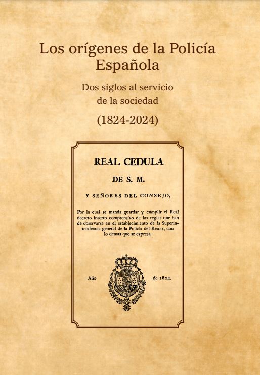 Portada del facsímil Los orígenes de la Policía Española