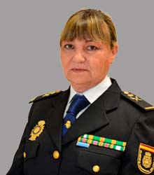 Mª del Carmen Martínez Ruiz. Jefa Superior de Policía de Cantabria.