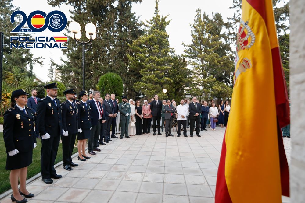 Celebración del Bicentenario de la Policía Nacional en la Embajada de España en Jordania
