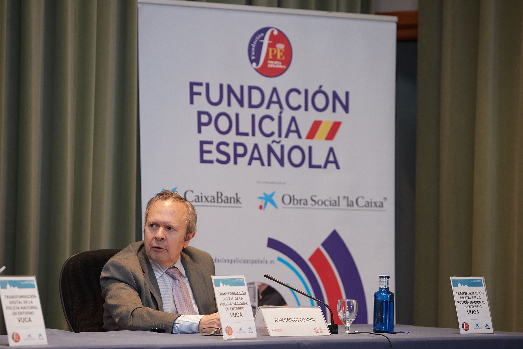 Primer plano de Juan Carlos Doadrio, uno de los ponentes del Curso. 