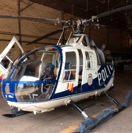 Helicóptero de Policía Nacional