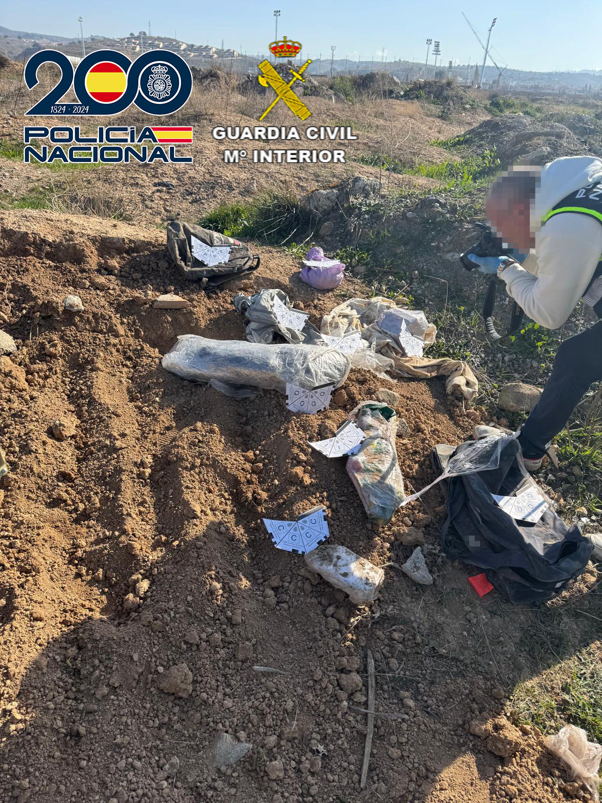 Armas de guerra incautadas